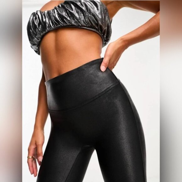 Nwt SPANX Plus Size Black High-Waisted Women's Pants 2X